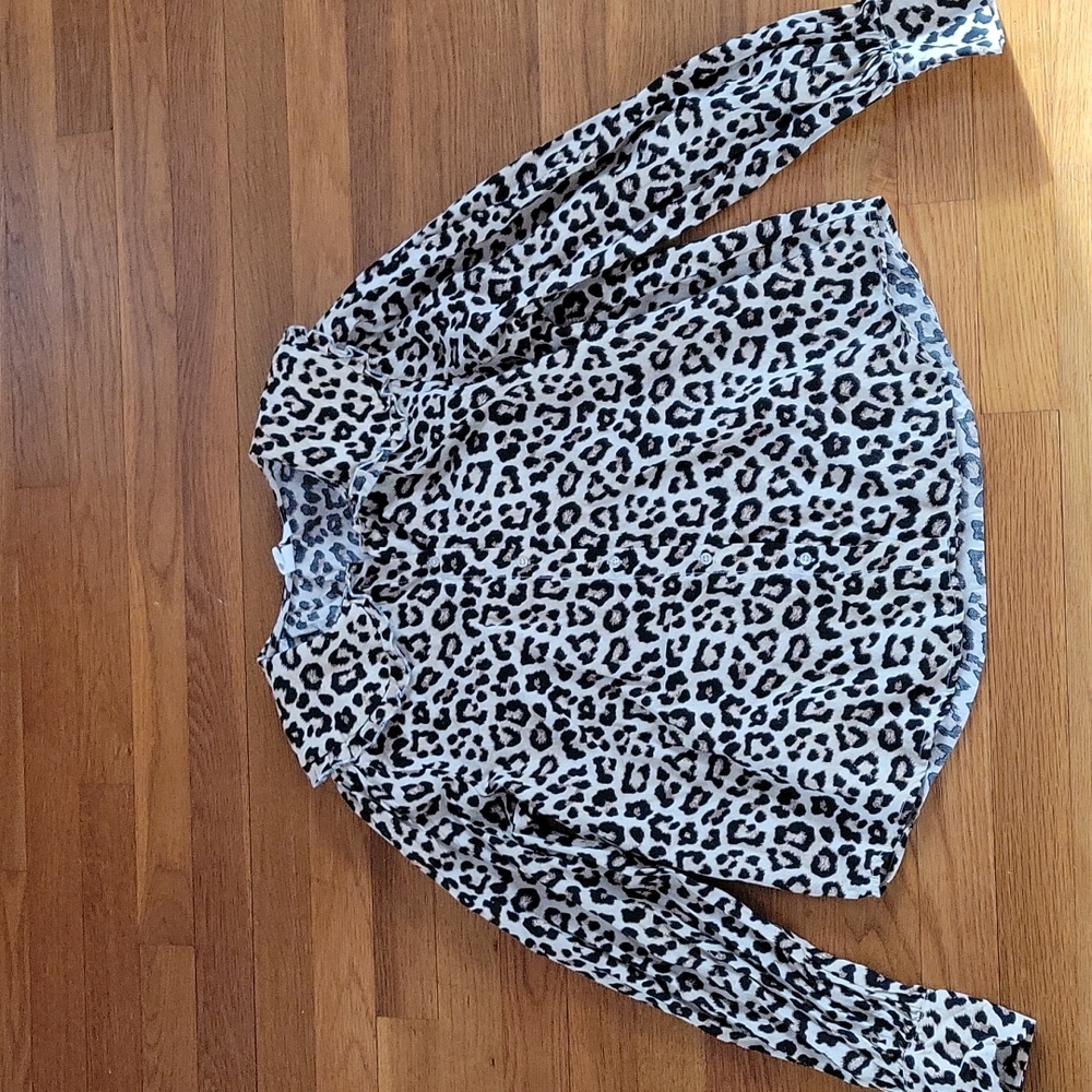 HM Animal Print Top